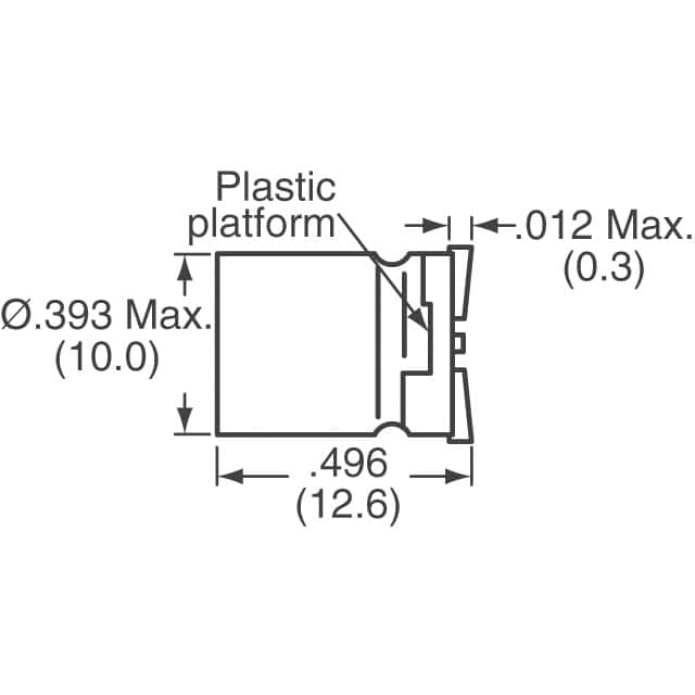 PCG0J272MCL1GS Nichicon  Aluminum - Polymer Capacitors